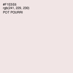 #F1E5E6 - Pot Pourri Color Image